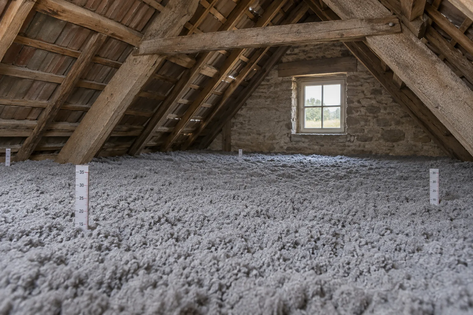 Des combles inutilisés à isoler